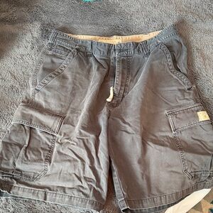 American Eagle Outfitters Dark Gray Cargo Shorts